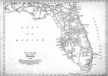 railroad map of Florida from 1948 by Rand McNally : r/MapPorn