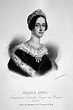 Maria Anna von Savoyen-Sardinien Litho - Category:Portrait lithographs ...