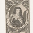 Portret van Lodewijk XIII van Frankrijk, anoniem, Balthazar Moncornet ...