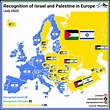Recognition of Israel and Palestine in Europe.... - Maps on the Web