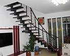 Abierto Riser escaleras/hierro forjado escalera de diseño-Escaleras ...