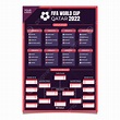 Plantilla De Cartel De Calendario De Partidos De La Copa Mundial De ...