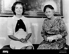 Jacqueline Kennedy, left, and Dorothy MacMillan, wife of the British ...