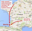 Biarritz Karte | creactie