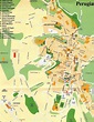 Map of Perugia