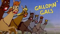 Gallopin' Gals 1940 MGM Cartoon Short Film - YouTube