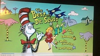 The Best Of Dr Seuss DVD Menu Walkthrough - YouTube
