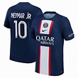 Men’s Nike Neymar Jr. Blue Paris Saint-Germain 2022/23 Home Replica ...