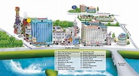 Images and Places, Pictures and Info: niagara falls map of hotels