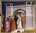 Giotto’s frescos in the Arena Chapel: Joachim & Anne | Golden gate ...