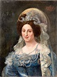 Vicente López y Portaña | Retrato de María Cristina de Borbón y Dos Sicilias. Reina de España ...