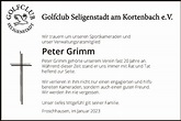 Traueranzeigen von Peter Grimm | trauer.op-online.de