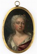 Philip van Dijk - Portrait of Anna van Hannover (1709-59). Wife of ...