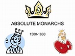 Absolute Monarchy Government