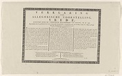 Declaration to the Allegory of the Second Peace of Paris, 1815 free ...