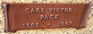 Carl Victor Page (1905-1987) - Find A Grave Memorial