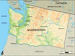 Washington Map - Tripsmaps.com