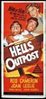 HELL'S OUTPOST Daybill Movie poster Rod Cameron - Moviemem Original ...