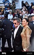 Chinese actress Gong Li, right, and her husband Jean-Michel Jarre pose ...