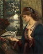 Love's Messenger [Marie Spartali Stillman] | Sartle - Rogue Art History