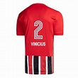 Niño Fútbol Camiseta Igor Vinicius #2 2ª Equipación Roja 2020/21 La ...