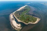 Luftaufnahme Spiekeroog - Küstenbereich der Nordsee - Insel in ...