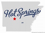 Map Of Hot Springs Ar - World Map