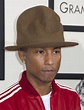 Pharrell Williams wore an unexpected piece of headgear to Sunday's ...