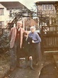 John Ronald & Edith Tolkien in front of their home, with grandson Simon ...