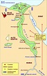 Mapa Geografico De Egipto Antiguo