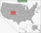 ⊛ Mapa de Colorado 🥇 Político y Físico Imágenes HD | 2023