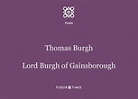 Thomas Burgh, Lord of Gainsborough: Family Tree – Tudor Times