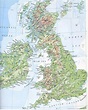 Mapa físico inglaterra - MundoXDescubrir ¿Te lo vas a perder?