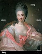 Portrait of Maria Antonia von Branconi 1770 by Anna Rosina de Gasc ...