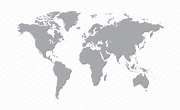 World map vector flat | Custom-Designed Web Elements ~ Creative Market