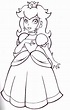 Free Princess Peach Dibujo Para Imprimir - Printable Princess Peach ...