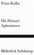 Die Zürauer Aphorismen - Franz Kafka (Buch) – jpc