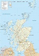 Detailed Map of Scotland • Mapsof.net