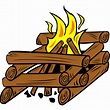 Campfire vector clip art | Free SVG