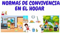NORMAS DE CONVIVENCIA EN MI HOGAR / NORMAS DE CONVIVENCIA EN MI FAMILIA ...