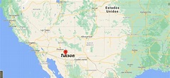 ¿Dónde está Tucson - ¿Dónde está la ciudad?
