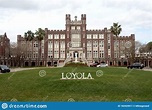 Loyola University Main Campus, New Orleans Editorial Photo - Image of ...