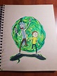 Drawing I did of Rick and Morty : r/rickandmorty