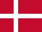 Bandeira da Dinamarca • Bandeiras do Mundo