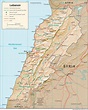 黎巴嫩旅游地图_黎巴嫩地图查询