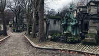 Cemitério do Père-Lachaise, um dos lugares mais visitados de Paris