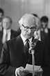 DDR-Bildarchiv: Prag - Erich Honecker (1912 - 1994) bei einem ...