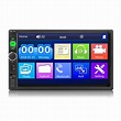 2 Din Stereo Receiver 2din Car Radio Autoradio 7" Hd Touched Screen Car ...