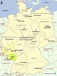 StepMap - Die Lage der Pfalz in Deutschland - Landkarte für Deutschland