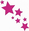 tjapalo® 8 Stück Sterne Aufkleber selbstklebende Sterne Sticker Fenster ...